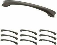 D. Lawless Hardware (10-pack) 4" Builder Fashion Maenza Pull Soft Iron