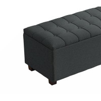 Latitude Run® NEW-Storage Bench, Flip Top Entryway Bench Seat With Safety Hinge, Storage Chest With Padded Seat, Bed End