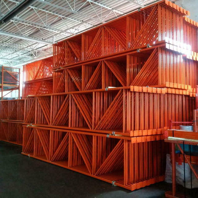 We are Canadas premier stocking pallet rack supplier. REDIRACK - New and used in stock - We ship across Canada in Other Business & Industrial - Image 4