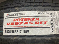 1 new tire Run flat 225/55r17  Bridgestone