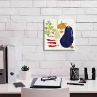 August Grove August Grove 'Italiano Eggplant' By Sue Schlabach, Giclee Canvas Wall Art, 26"X26"