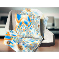 East Urban Home Exotic Pattern Abstract Pillow