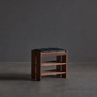 Hokku Designs 6 Pair Solid Wood Shoe Storage Bench