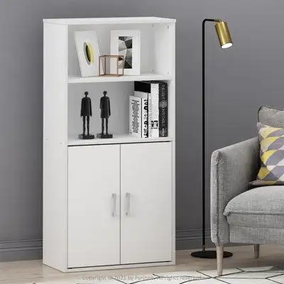 Latitude Run® Pasir Storage Bookcase - Stylish, Durable, Compact Design, Adjustable Shelves