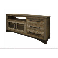 Millwood Pines Presnell Solid Wood TV Stand for TVs up to 60"