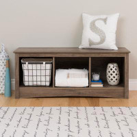 Made in Canada - Red Barrel Studio Swails Cubby Storage Bench