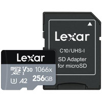 Lexar Professional 1066x 256GB 160MB/s microSDXC UHS-I Memory Card