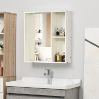 Ebern Designs Bathroom Medicine Cabinet With Mirro