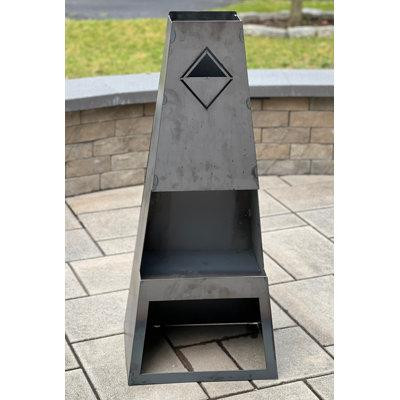 17 Stories Ember Max 47" Outdoor Mini Fireplace in BBQs & Outdoor Cooking