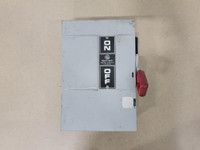 GENERAL ELECTRIC 30 Amp Fused Disconnect Switch TH3361, 600V