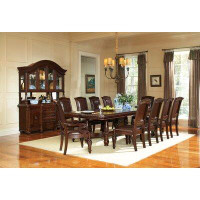 Astoria Grand Hassler Extendable Solid Wood Dining Table