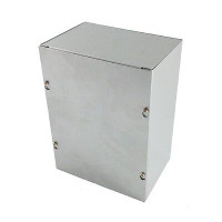 FixtureDisplays Fixturedisplays® Sheet Metal Junction Box With Lift-Off Screw Cover, 6 X 8 X 4" 15965