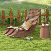 Millwood Pines Ashaad Outdoor Chaise Lounge