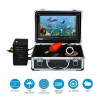NEW FISH FINDER UNDERWATER CAMERA IR LED CAM DVR 9 IN MONITOR  K204MG