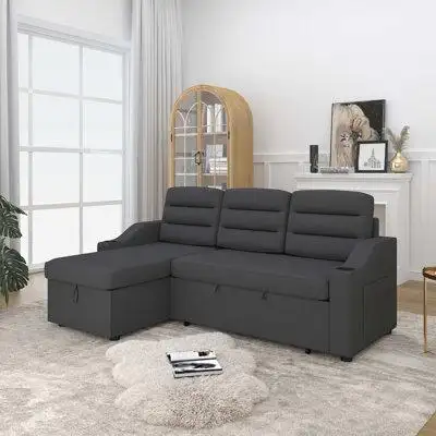 Latitude Run® Convertible Sleeper Combo Sofa