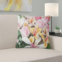 Made in Canada - East Urban Home Flower Beautiful Sugar Decoration Pillow