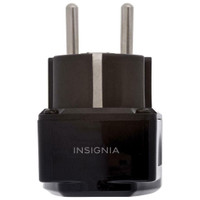 Insignia NS-TPLUGE-C Wall Outlet Adapter Plug (Open Box)