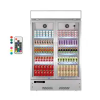 Aplancee Display Merchandiser Refrigerator 38.3" W 17.1 Cu.ft Glass Door