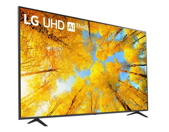 LG 50UQ7590PUB 50 4K UHD HDR LED webOS Smart TV 2022 - Dark Iron Grey in TVs in Markham / York Region - Image 2