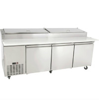 93 Refrigerated Pizza Prep Table  *RESTAURANT EQUIPMENT PARTS SMALLWARES HOODS AND MORE*
