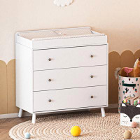 George Oliver Tashania Changing Table Dresser with Pad