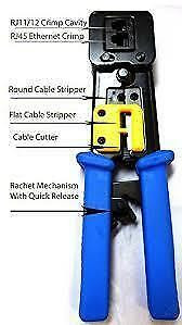 promotion! Professional EZ TOOL for RJ45, EZ Crimping tool for cat5,cat6 $29.99 (was$49.99) in Networking