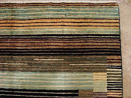 Modern Afghan Gabbeh Mahal Vegetable Dyed Wool Carpet Hand Knotted Area Rug (8 X 5)' in Rugs, Carpets & Runners - Image 4