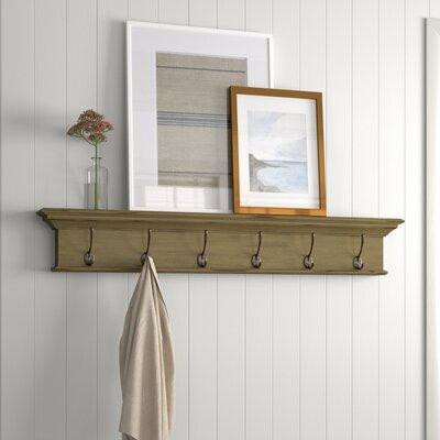 Sand & Stable™ Sorrento 6 - Hook Wall Mounted Coat Rack in Other