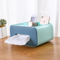 Umber Rea Desk Office Simple Tissue Box Mobile Phone Storage Box Small Sundries Creative Shelf Coffee Table