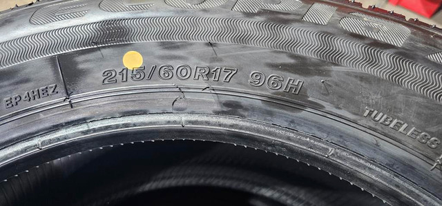 215/60/17 4 pneus été Bridgestone neuf take off in Tires & Rims in Greater Montréal - Image 2