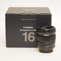 Fujinon XF 16mm F1.4 (USED ID-1784)-B J Photo Labs Ltd. Since 1984
