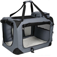 NEW PET CAGE TRANSPORTER SOFT CRATE DOG CAGE