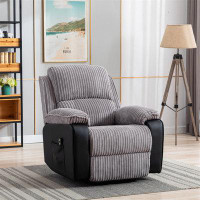 Creationstry 37.80'' Wide Tufted Ergonomic Recliner