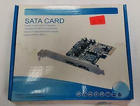 SATA1.0 PCI EXPRESS CARD WITH 2 INDEPENDENT SATA CHANNELS - NEW $24.99