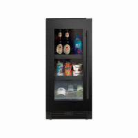 XO Appliance 15" Beverage Centre Black Stainless Left Hand