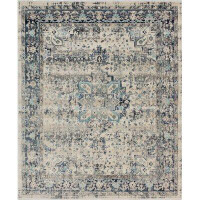 Bungalow Rose Mosby Ivory Area Rug