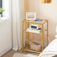 Mercer41 22.8" End Table with Built-In Outlets