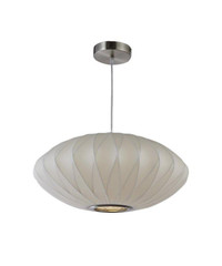 1-Light Oval Pendant - 3 sizes Available   8x18 , 10x22, & 11x30"