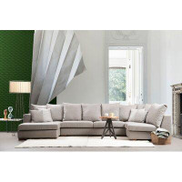 East Urban Home 149.61" Wide Left Hand Facing Sectional