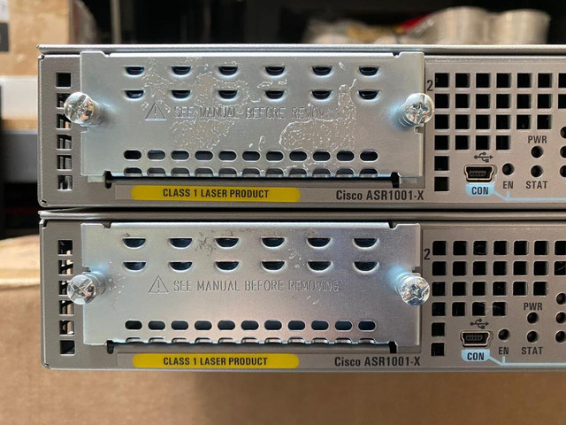 Cisco ASR1001-X V03 Router 6 x Gigabit SFP Dual Power. in Networking - Image 3