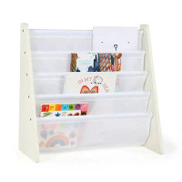 Isabelle & Max™ Isabelle & Max™ Toddler Bookcase, Wood 4 Tier Book Storage Bookshelf, White