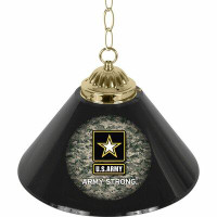 Trademark Global U.S. Army 1-Light Pool Table Cone Pendant