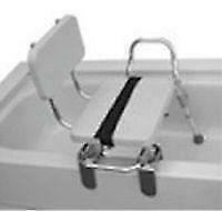 Tub Mount Sliding Transfer Bench with Swivel Seat Padded