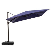 VredHom 11' Square Cantilever Umbrella With Weighted Base