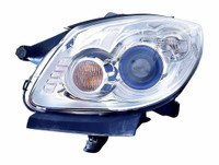 Head Lamp Driver Side Buick Enclave 2008-2012 Hid Without Auto Adjust With Amber Park Lamp Bulb Capa , Gm2502311C