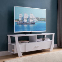 Wrought Studio TV Stand White-22" H x 60" W x 15.5" D