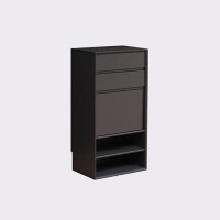 Eden Rim 8 Pair Solid Wood Shoe Storage Cabinet