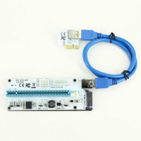 PCI-E Riser 1X to 16X Graphics Extension Cable PCI-E Extended Mining Line (X001GEFBZT)
