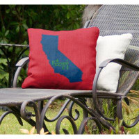 East Urban Home California Sports Colours Pillow (Indoor/Outdoor)