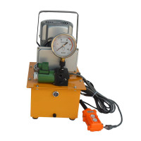 Electric Hydraulic Pump Single Acting Solenoid Valve 7L Manual Valve High Pressure 10000 PSI 230503